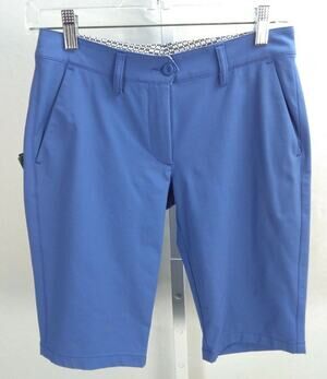 NWT Chervo Chervo-Tex Blue Womens Golf Shorts Size US 2 XS